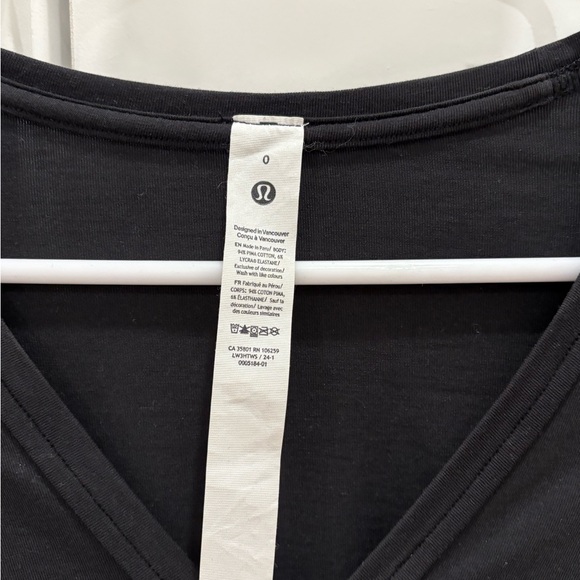 Lululemon Back in Action V Neck Long Sleeve Shirt - Picture 3 of 5